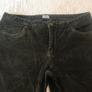 Green corduroys used size 12